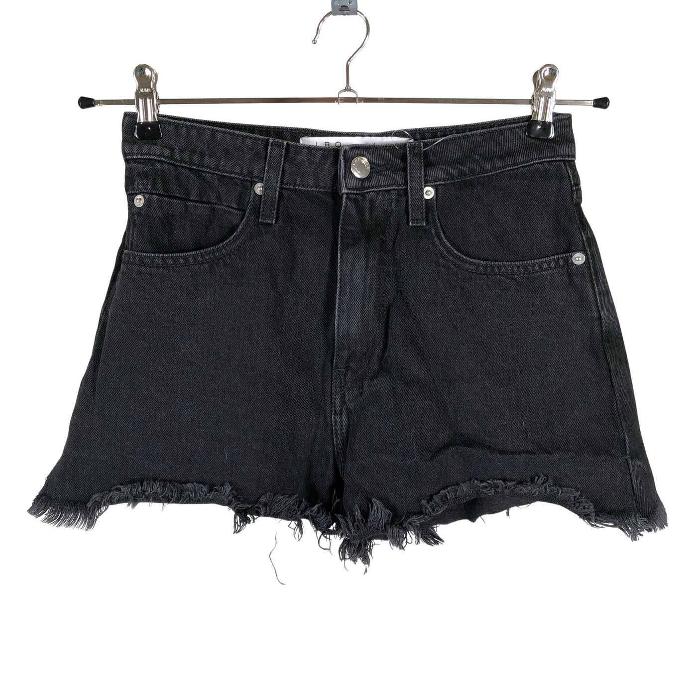 Unisex IRO - Teksast lühikesed püksid, suurus W26 - Must (1)