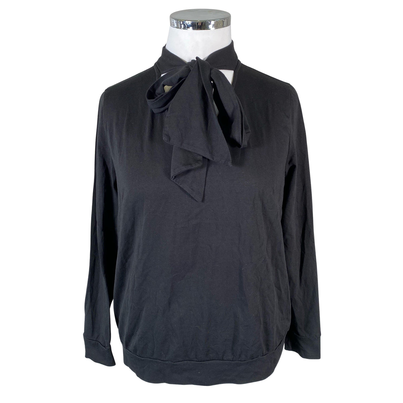 Unisex NOSH - Trikotaažist pluus, suurus 42 - Must (1)