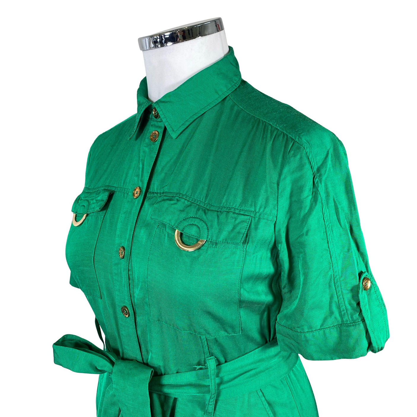Unisex Karen Millen - Õhuke kleit, suurus 42 - Roheline (3)