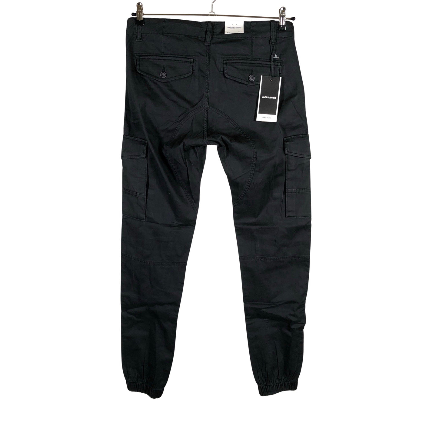 Unisex Jack & Jones - Cargo-püksid, suurus W31 - Must (2)
