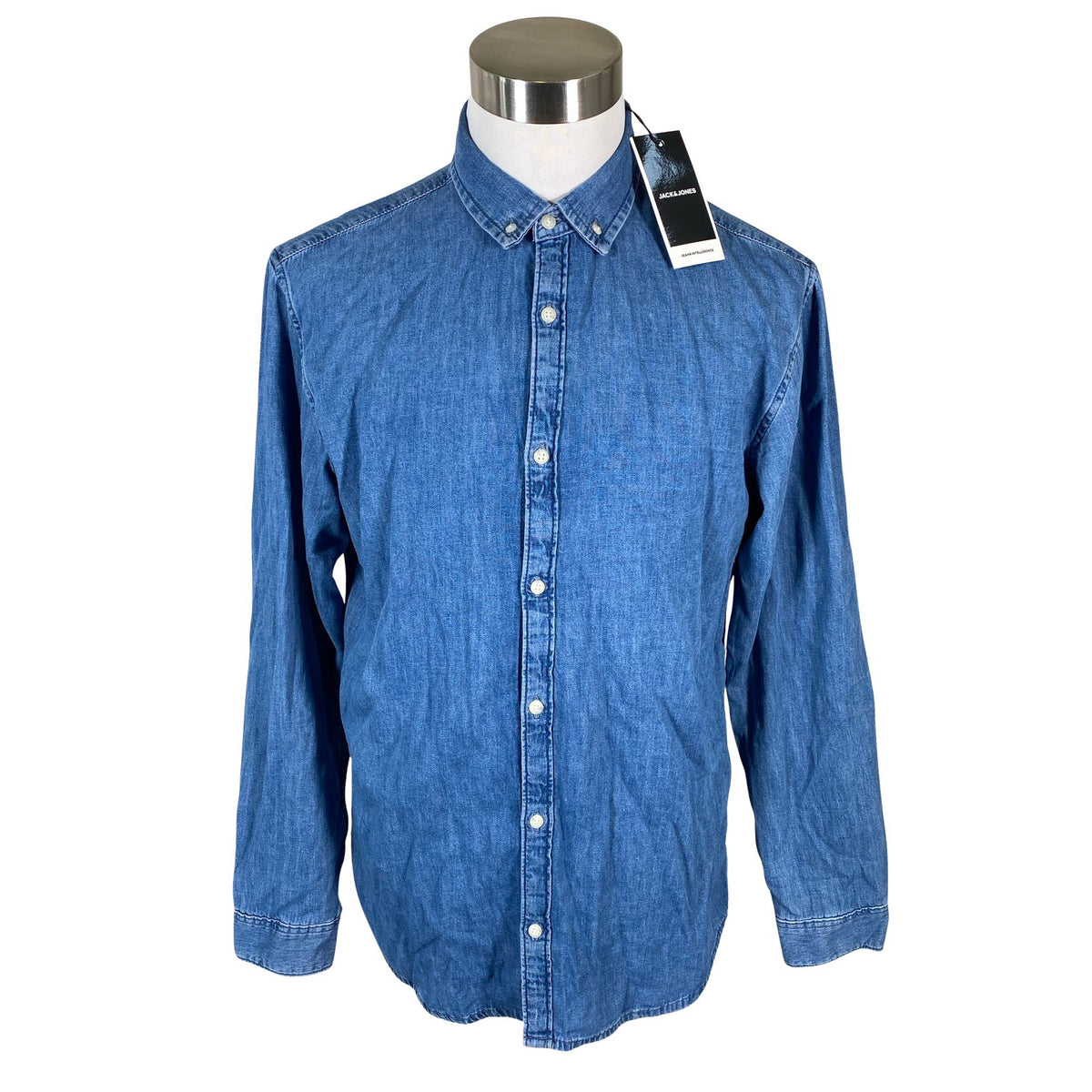 Unisex Jack & Jones - Teksasärk, suurus XL - Sinine (1)