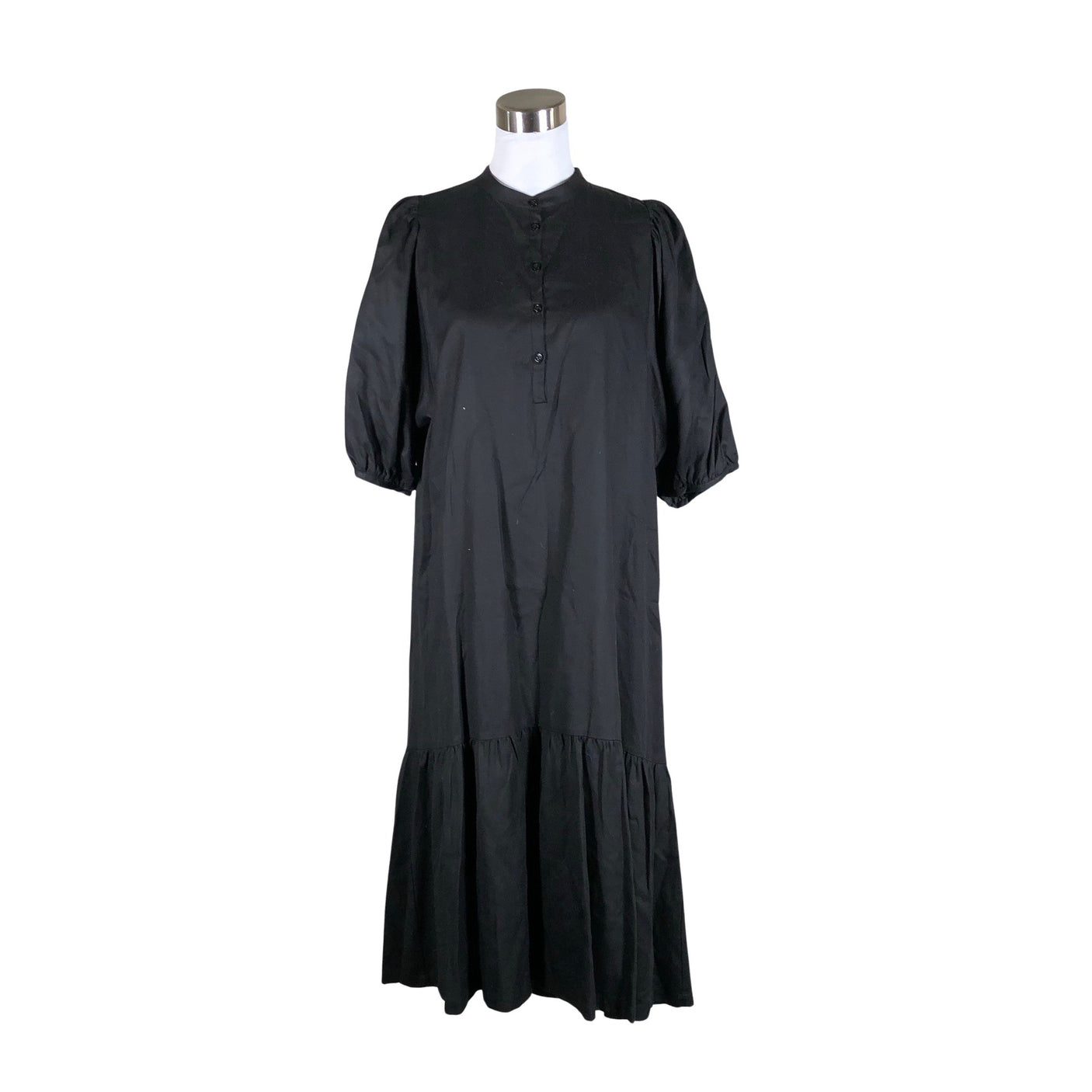 Unisex Aarrelabel - Mitteveniv kleit, suurus 40 - Must (1)