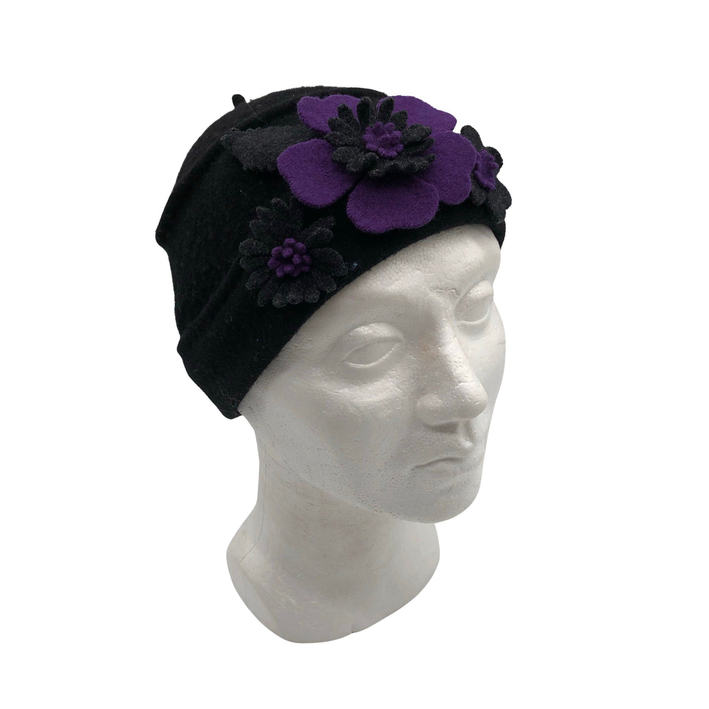 Unisex Handmade - Talvemüts, suurus 56 - 58 cm - Must (1)