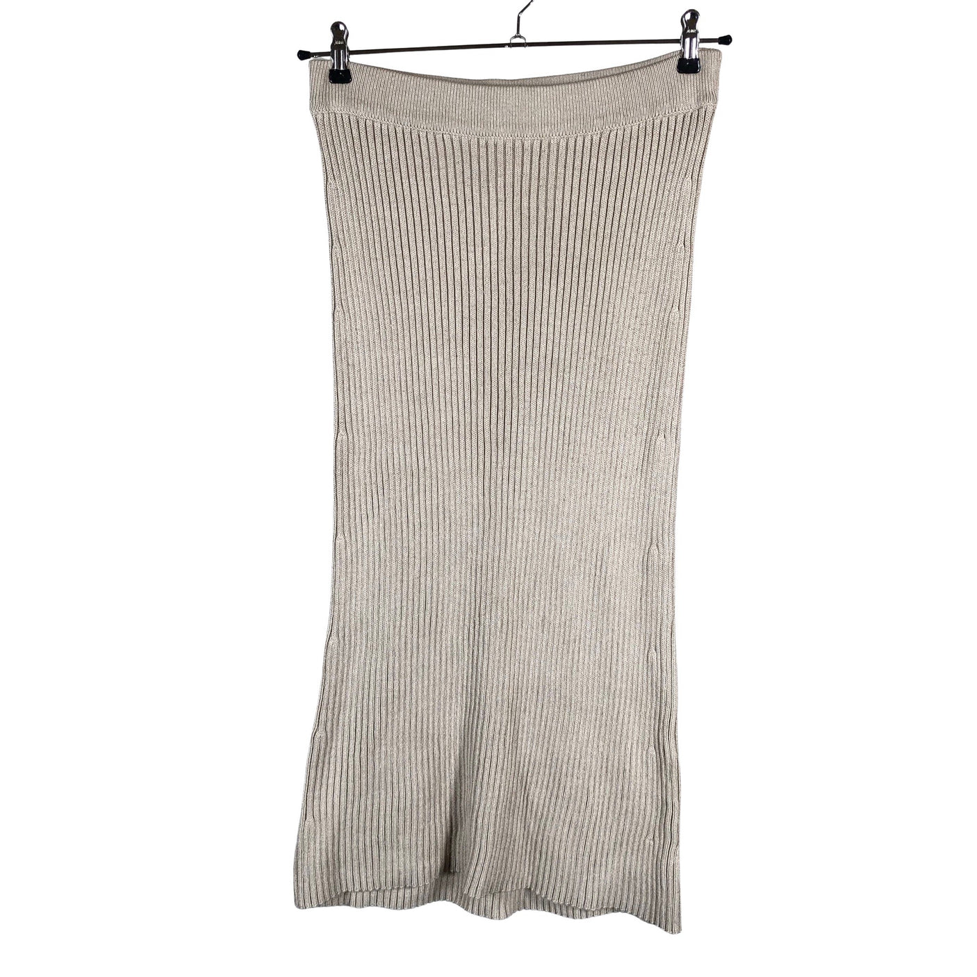 Unisex Massimo Dutti - Kootud seelik, suurus 36 - Beige (1)