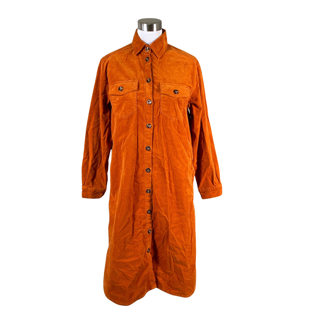 Unisex Claire.dk - Mitteveniv kleit, suurus 38 - Oranž (1)