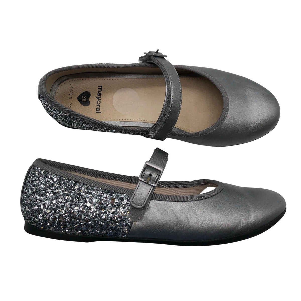 Unisex Mayoral - Baleriinad, suurus 38 - Hõbe (1)