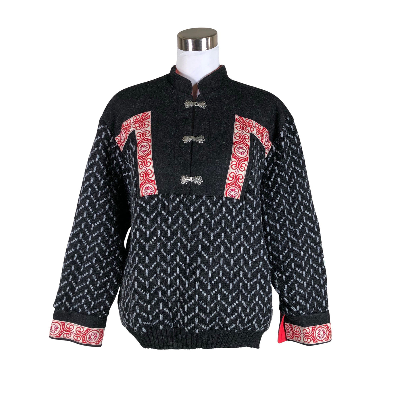 Unisex Beiar - Kampsun, suurus 38 - Must (1)