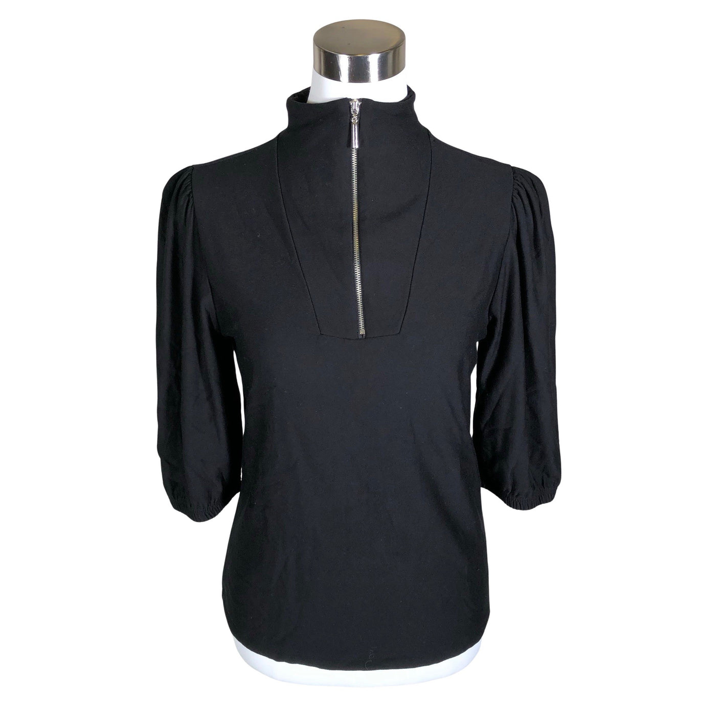 Unisex Gestuz - Trikotaažist pluus, suurus 38 - Must (1)