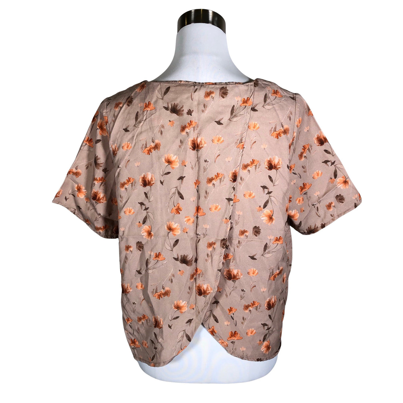 Unisex Kaiko - Lühikeste käistega pluus, suurus 38 - Beige (2)