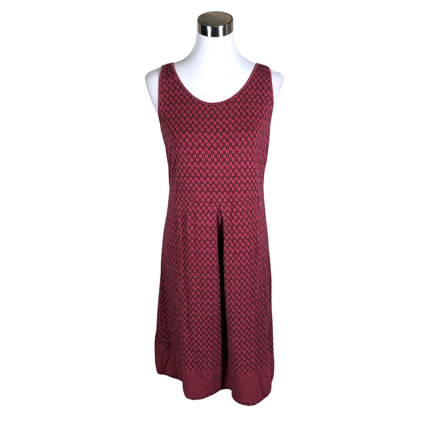 Unisex Gudrun Sjöden - Trikotaažist kleit, suurus 40 - Veinipunane (1)