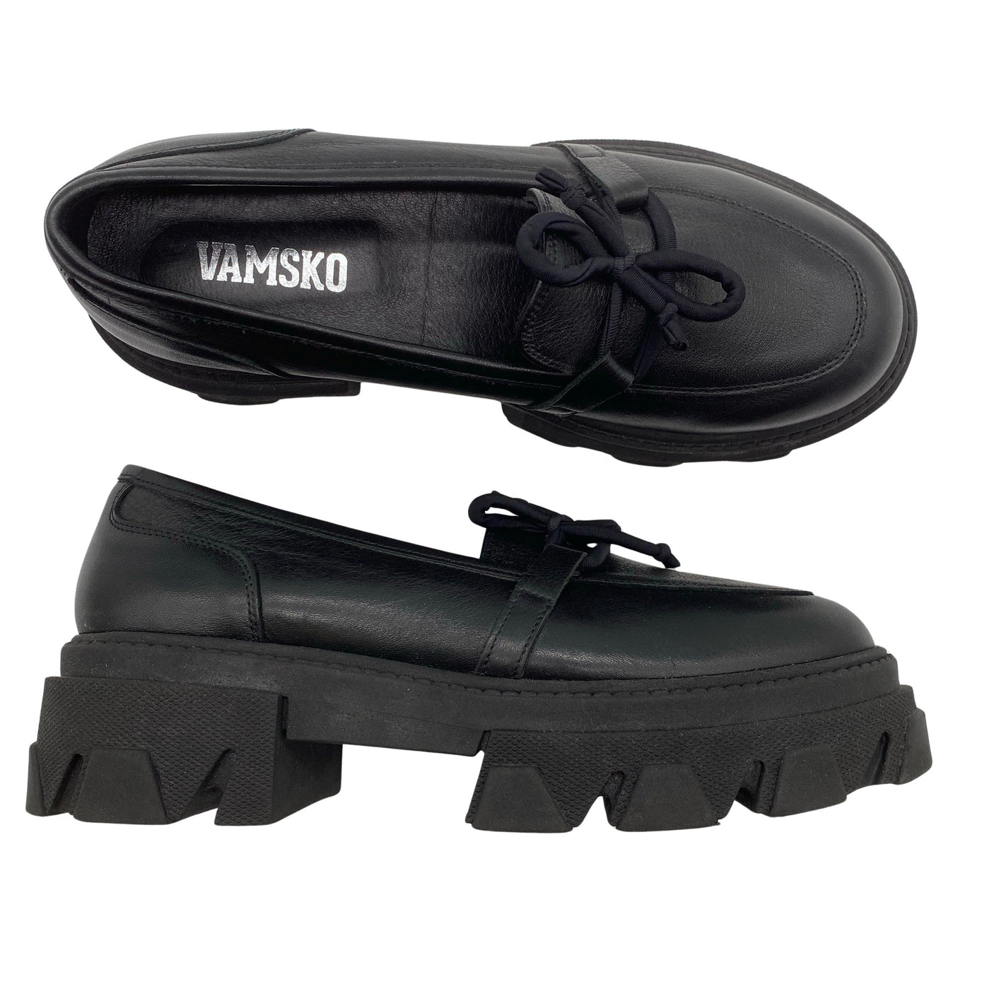 Unisex Vamsko - Mokassiinid, suurus 39 - Must (1)