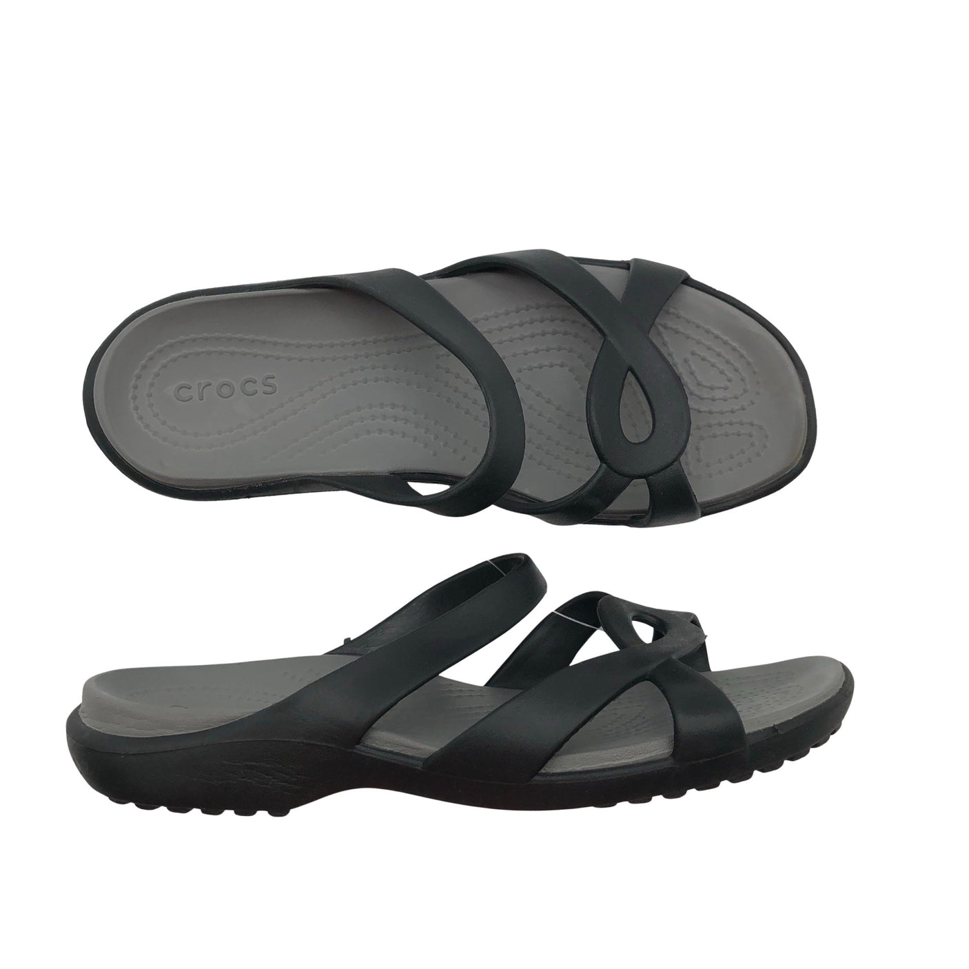Unisex Crocs - Rihmikud, suurus 39 - Must (1)