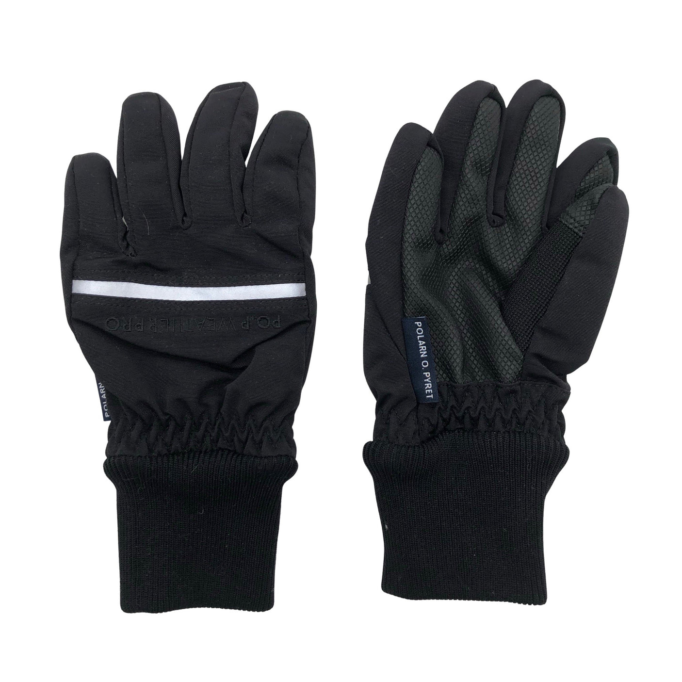 Unisex Polarn O. Pyret - Kevad-/sügiskindad, suurus 4 - 5 vuotta - Must (1)