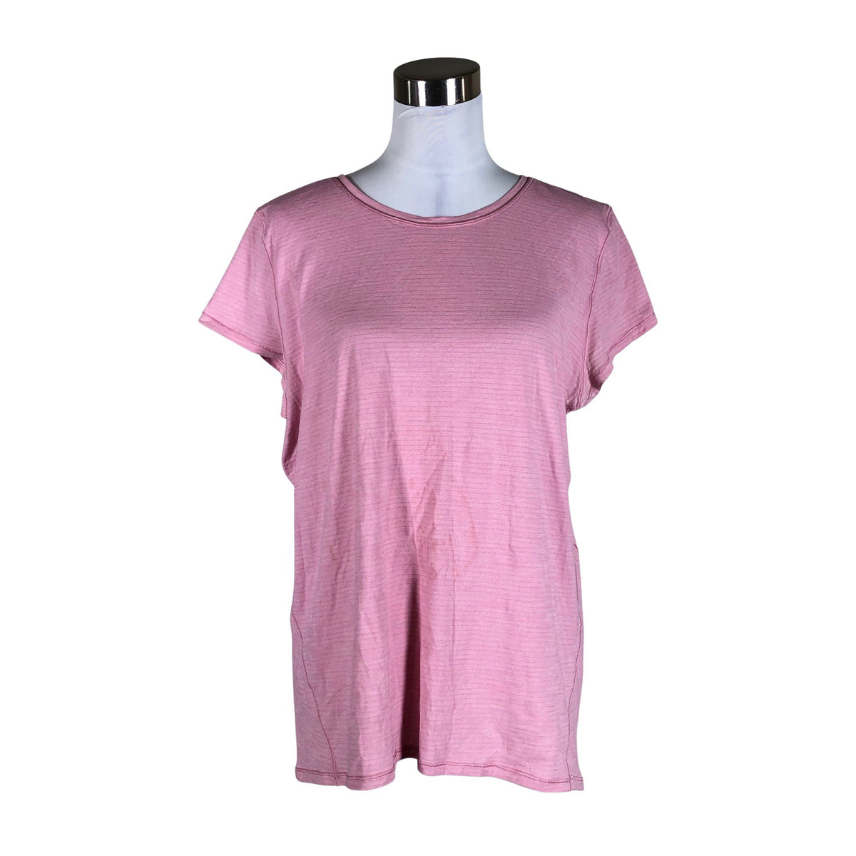 Unisex Lululemon - Spordisärk, lühikesed käised, suurus 38 - Heleroosa (1)