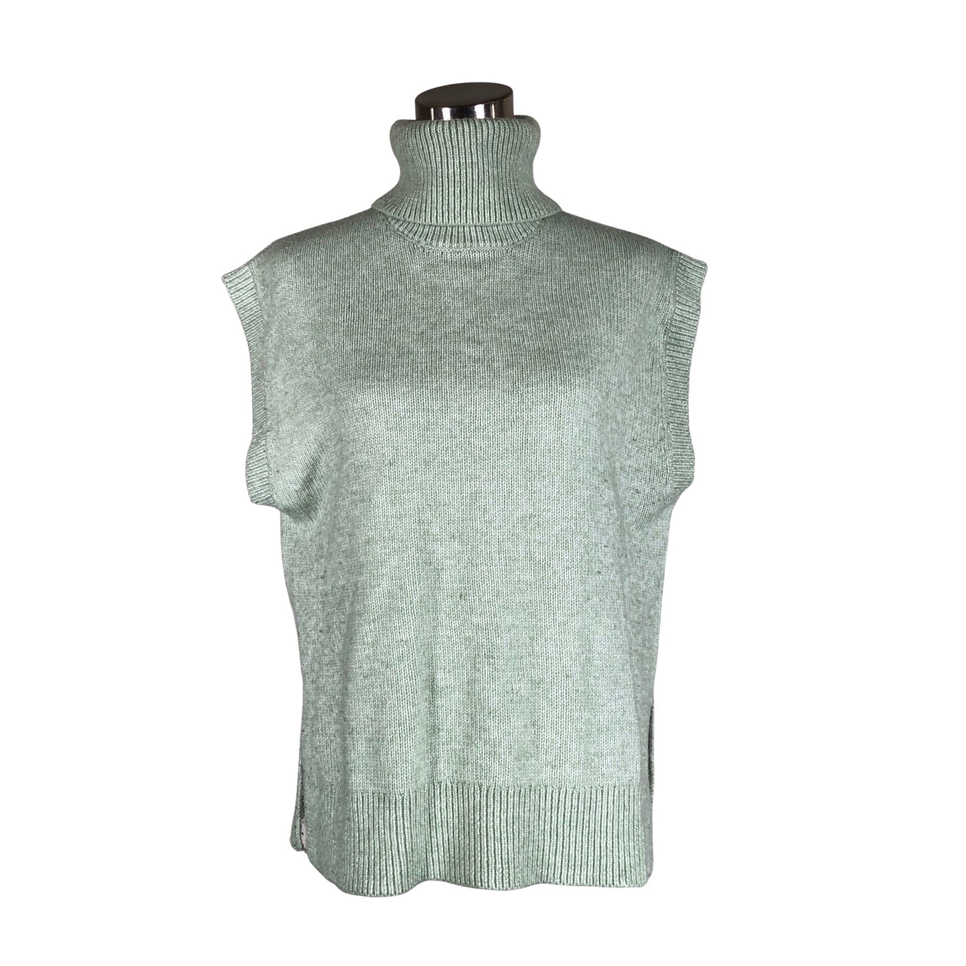 Unisex Lindex - Kootud vest, suurus 38 - Roheline (1)