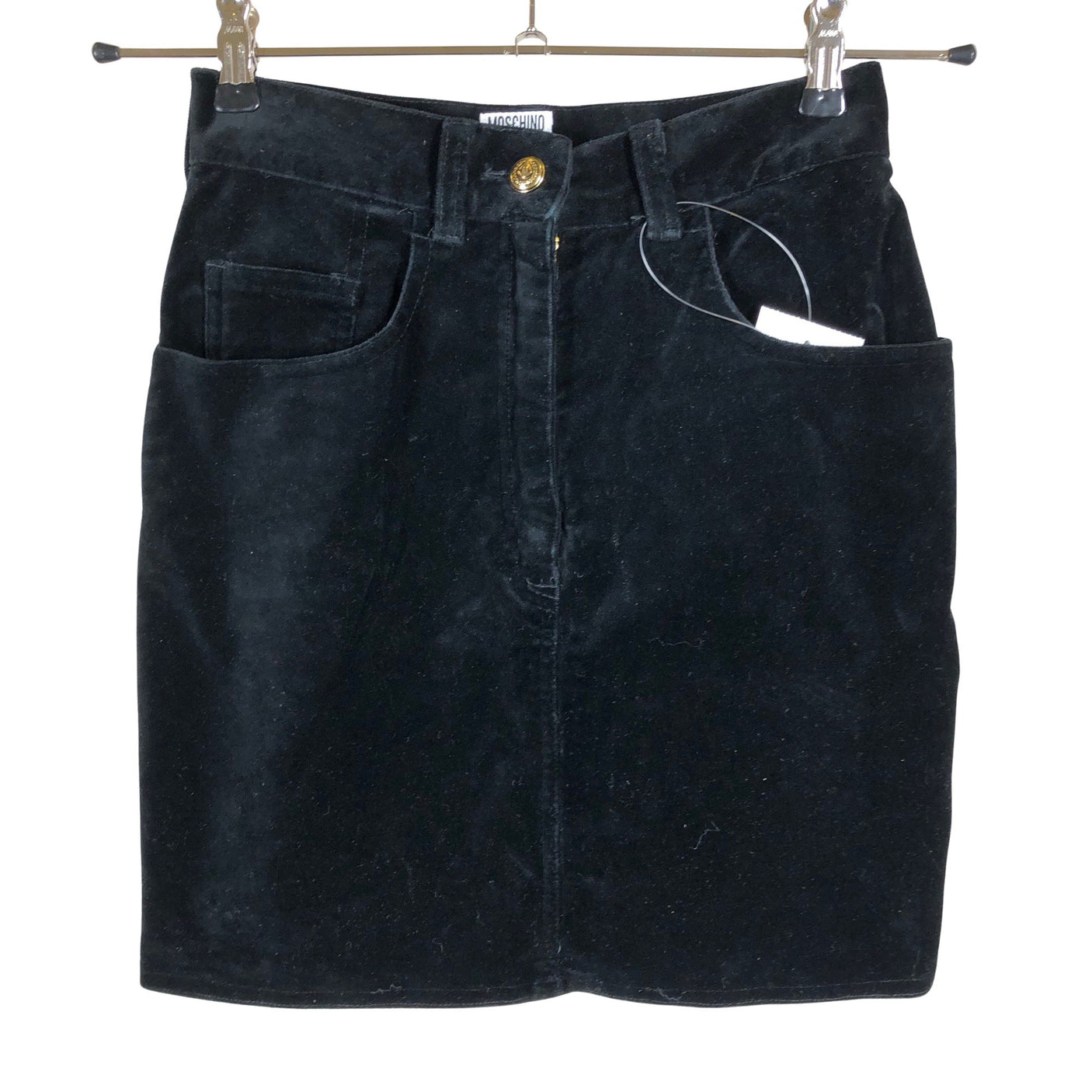 Unisex Moschino Jeans - Mitteveniv seelik, suurus 34 - Must (1)