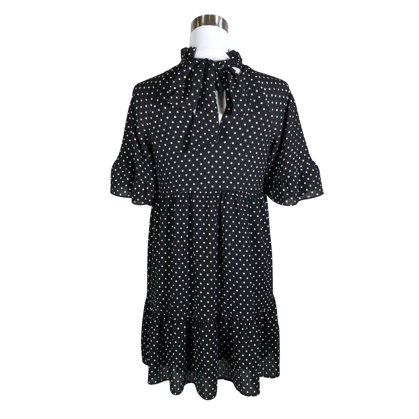 Unisex Sézane - Õhuke kleit, suurus 36 - Must (2)