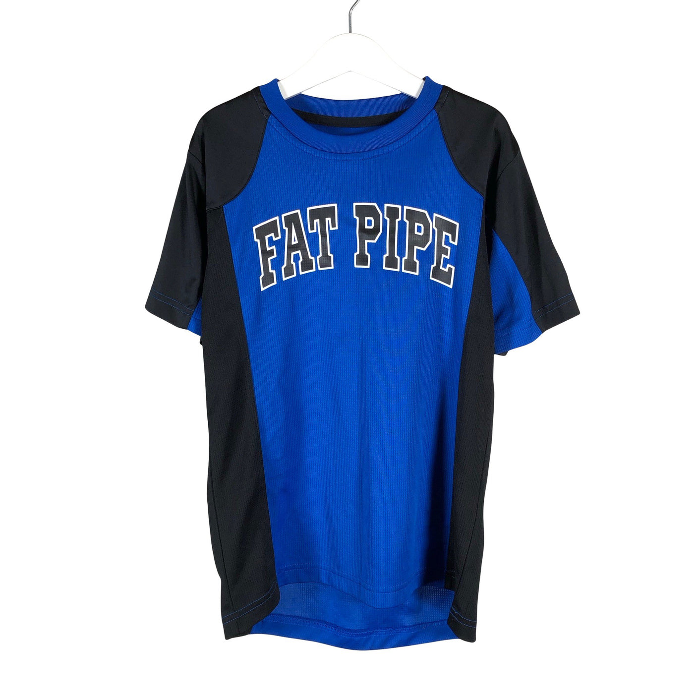 Unisex Fat Pipe - Spordisärk, lühikesed käised, suurus 134 - 140 - Sinine (1)