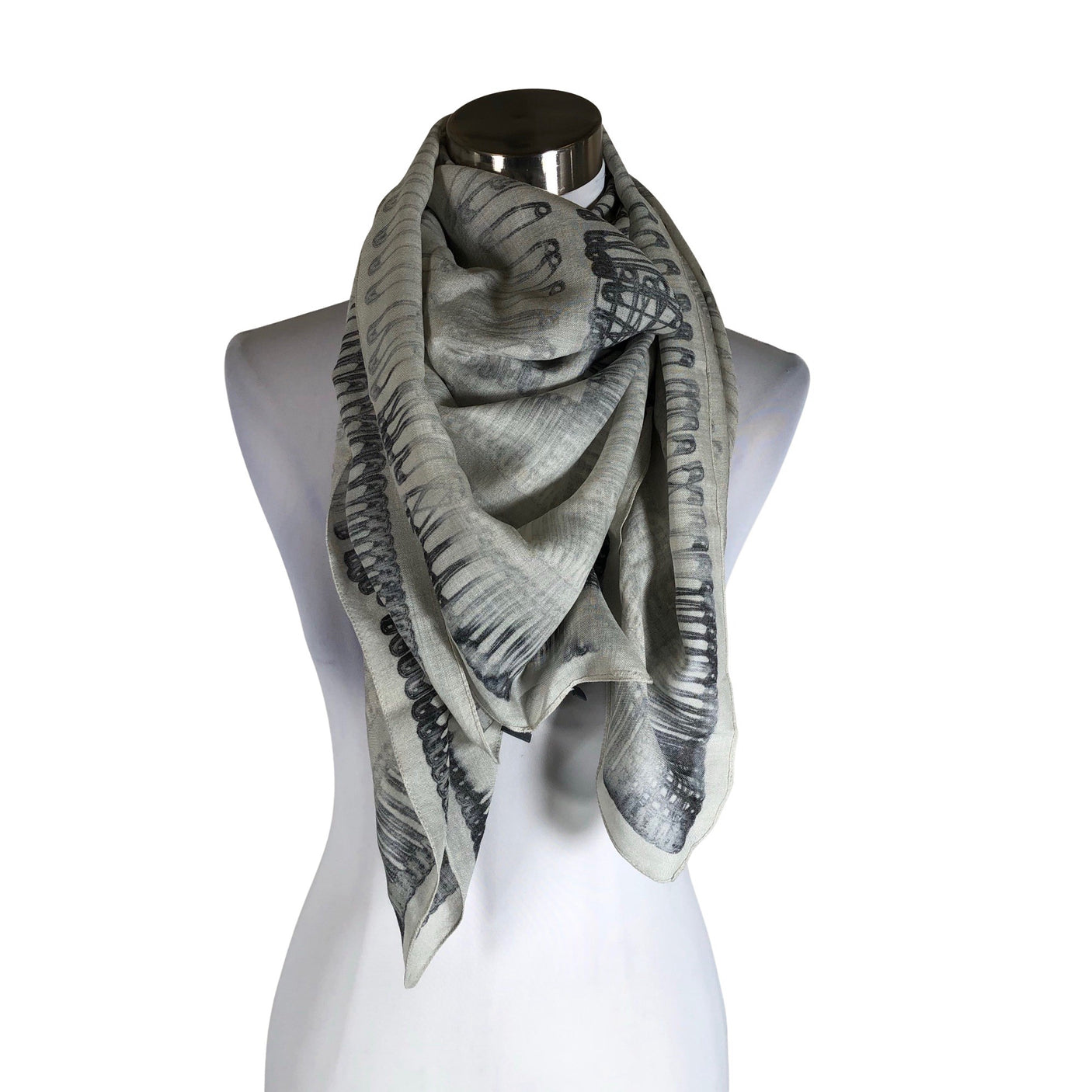 Unisex McQ by Alexander McQueen - Õhuke sall, suurus Maxi - Hall (1)