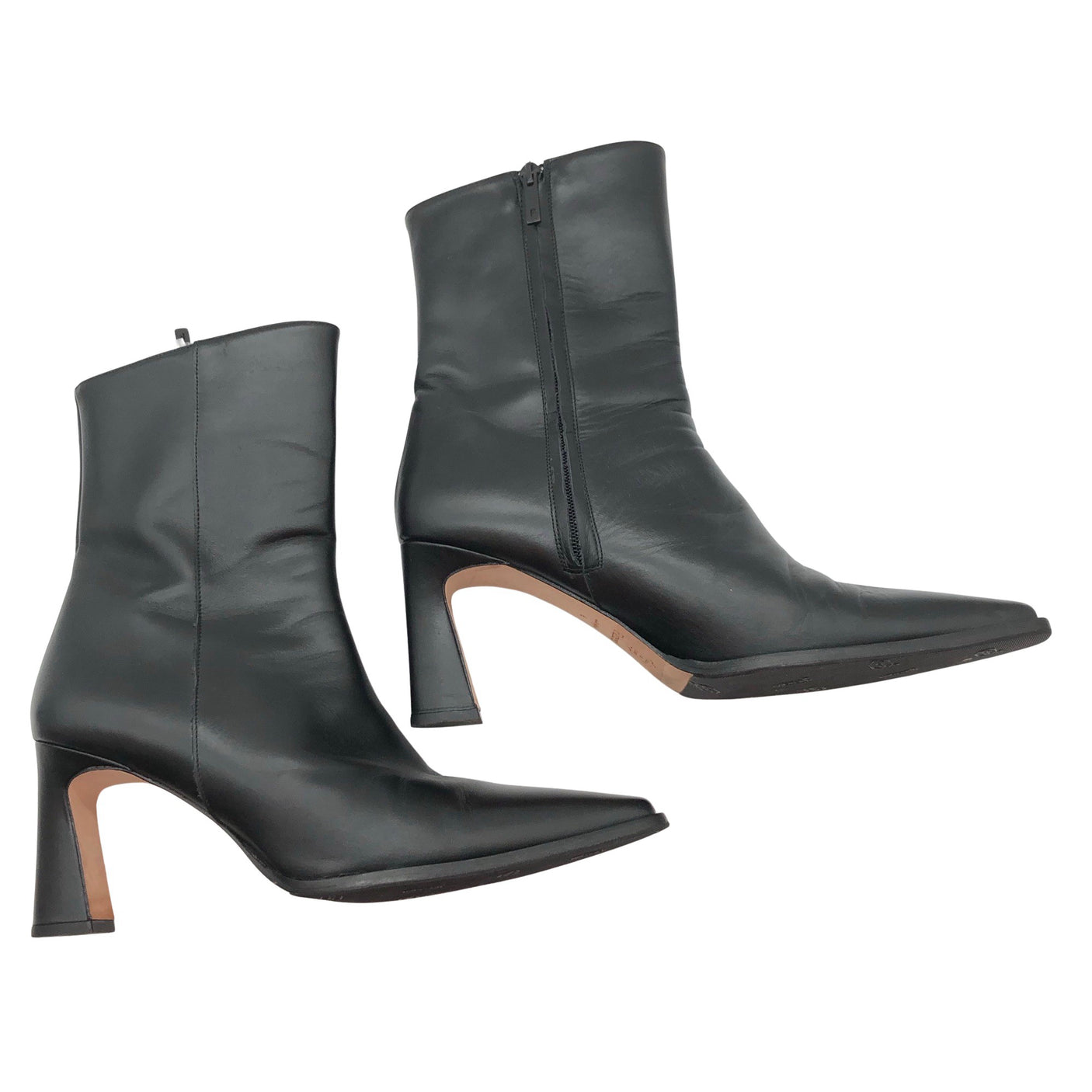 Unisex Flattered - Poolsaapad, suurus 41 - Must (1)