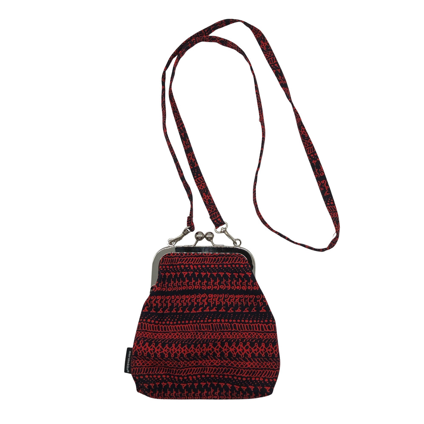 Unisex Marimekko - Õlakott, suurus Mini - Punane (1)