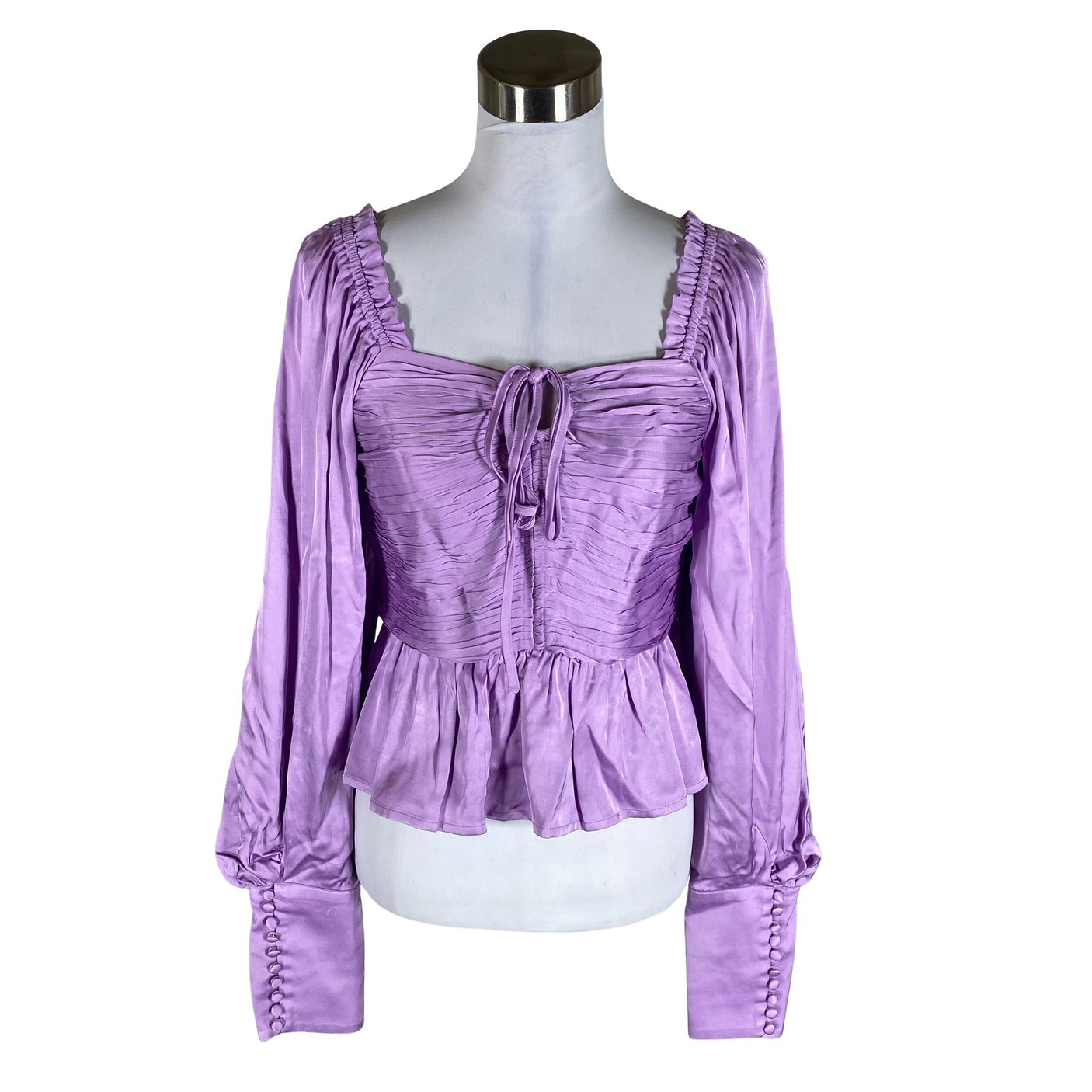 Unisex By Malina - Pidulik pluus, suurus 38 - Lilla (1)