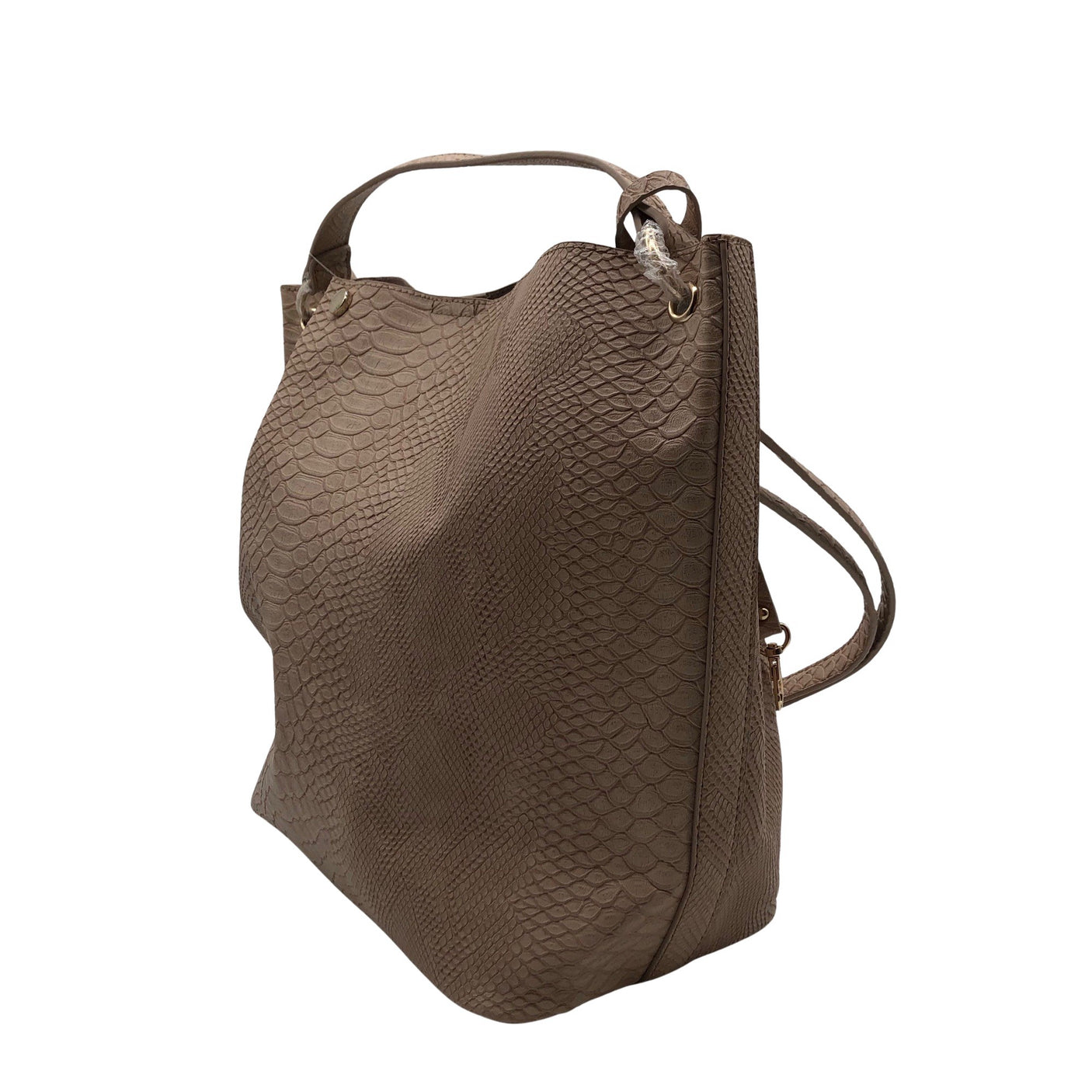 Unisex Mudo Accessoires - Käekott, suurus Maxi - Beige (2)