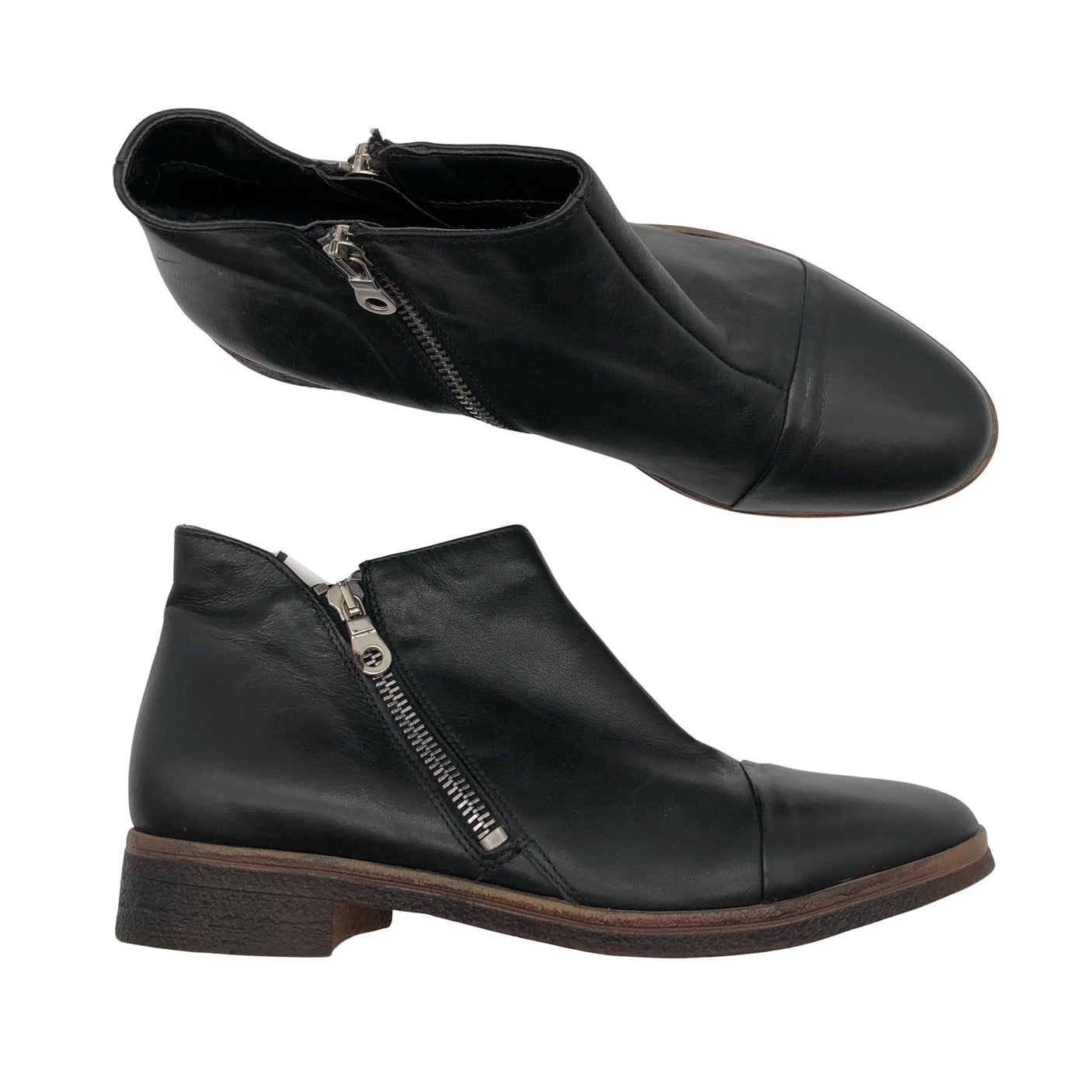 Unisex O.I.S - Poolsaapad, suurus 38 - Must (1)