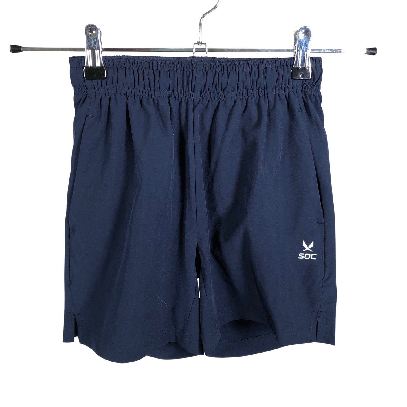 Unisex Soc - Lühikesed püksid, suurus 122 - 128 - Sinine (1)