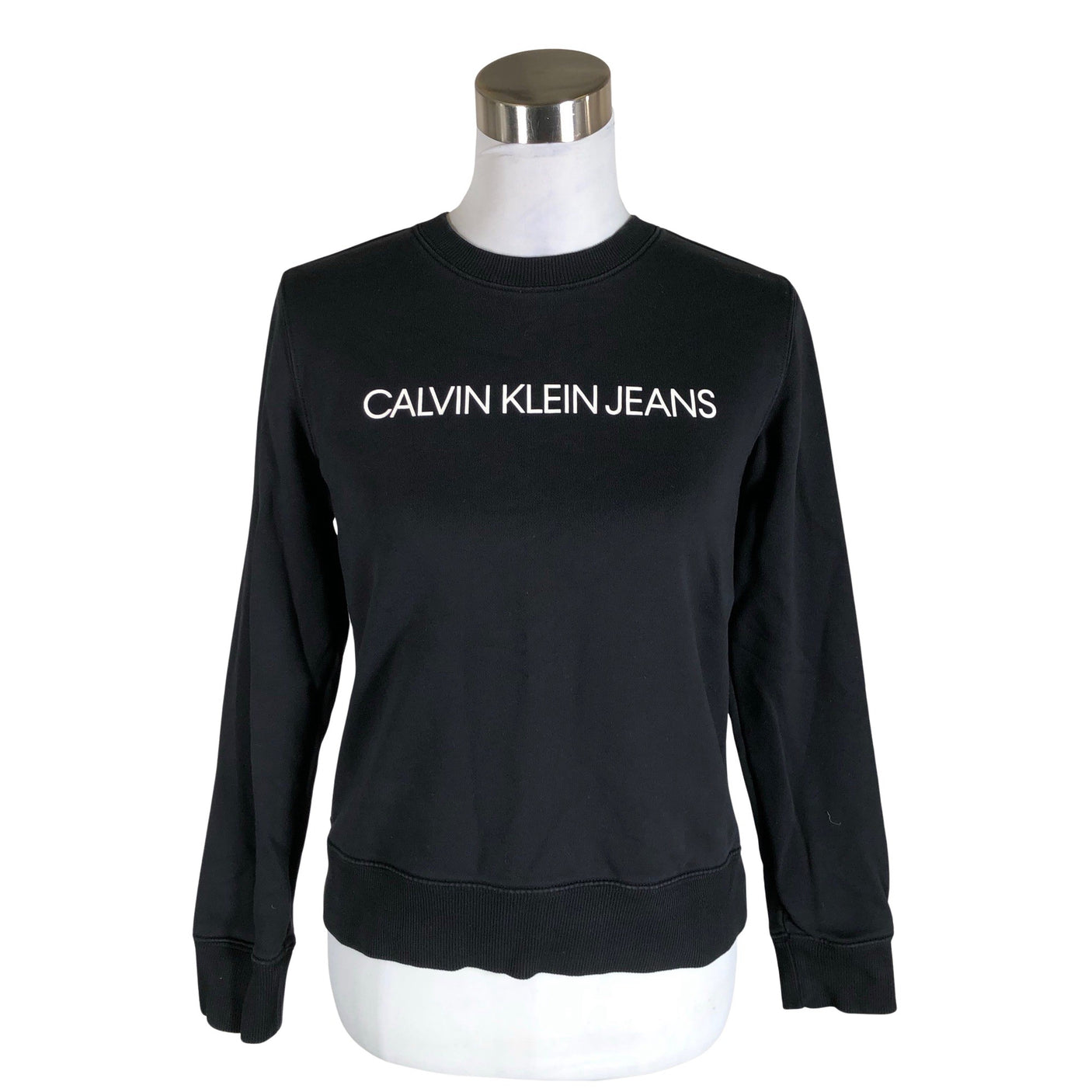Unisex Calvin Klein Jeans - Dressikangast pluus, suurus 36 - Must (1)