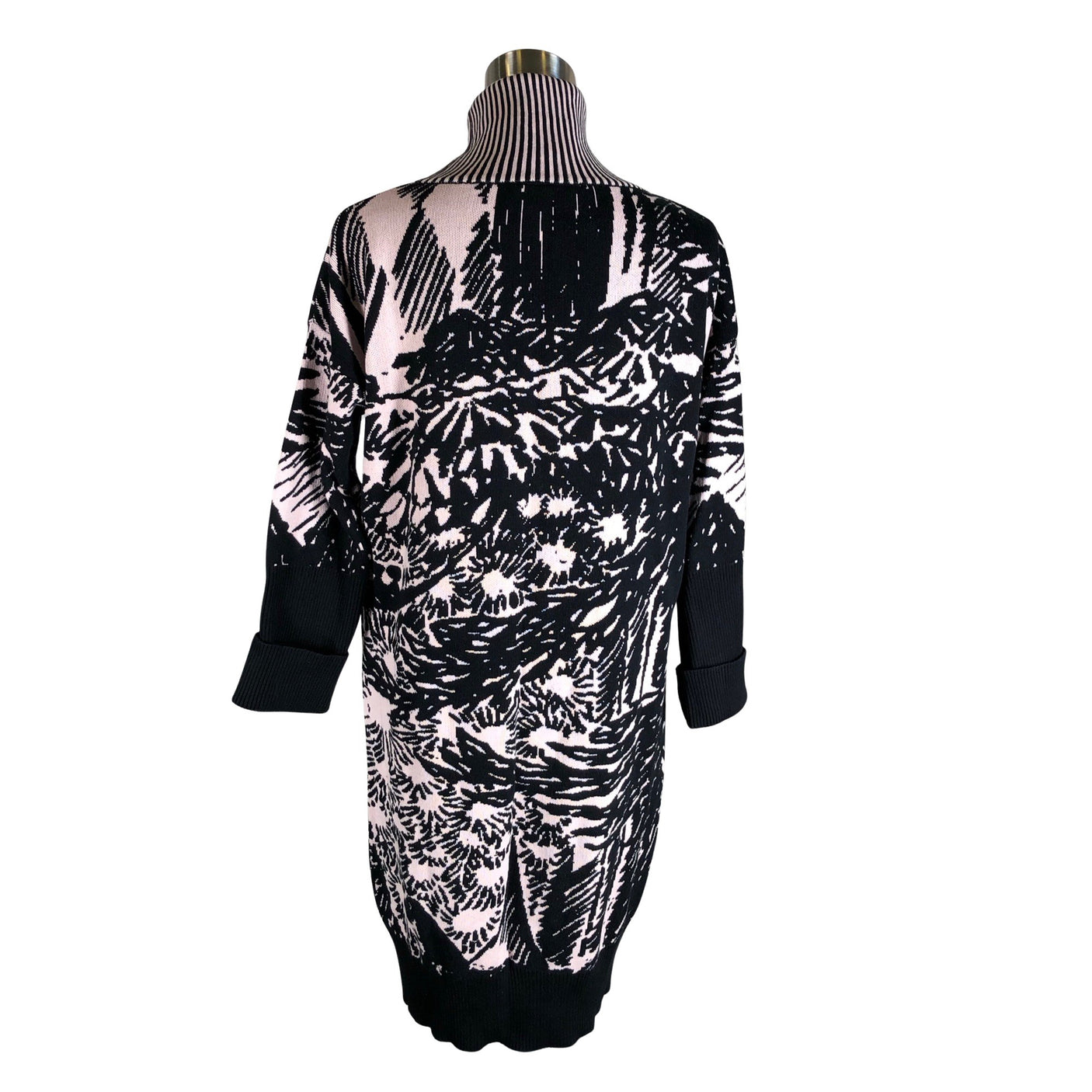 Unisex Papu - Kootud kleit, suurus 36 - Must (2)