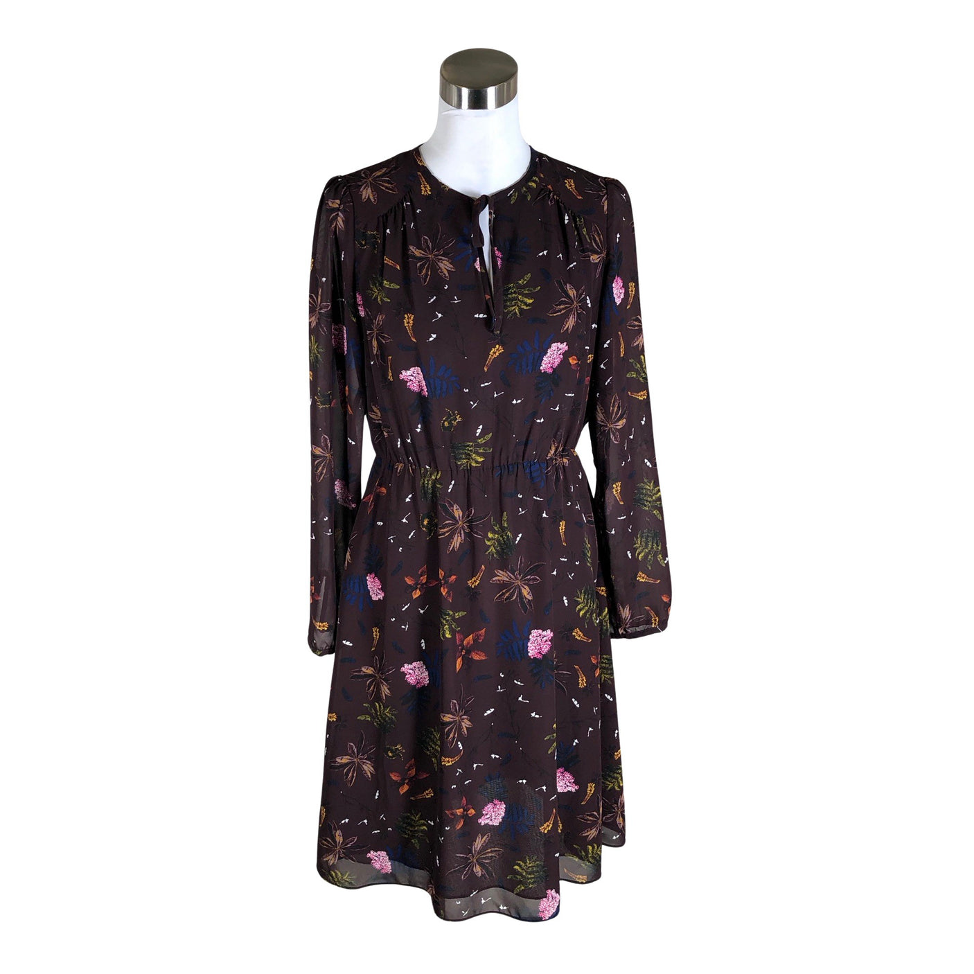 Unisex Lindex - Õhuke kleit, suurus 36 - Veinipunane (1)