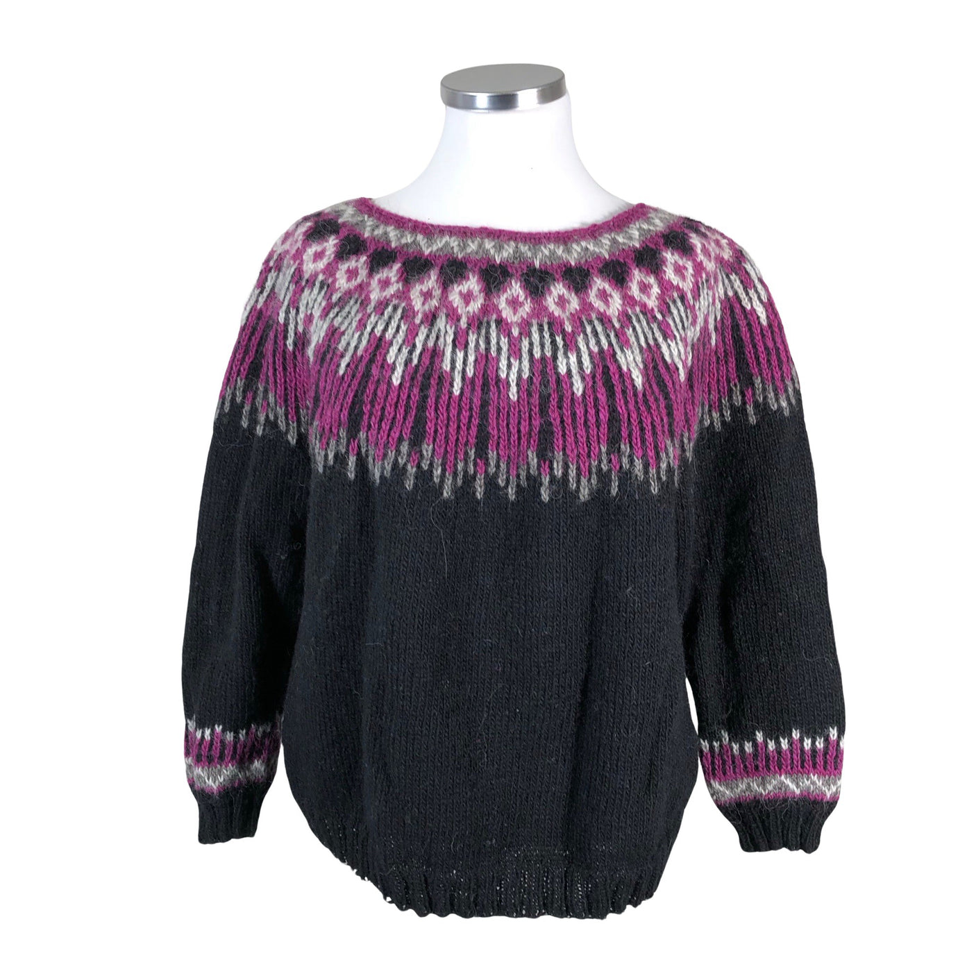 Unisex Handmade - Kampsun, suurus 42 - Must (1)