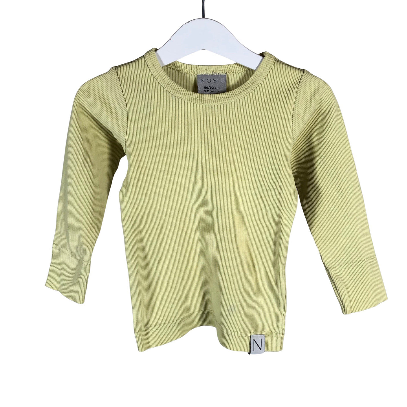 Unisex NOSH - Trikotaažist pluus, suurus 86 - 92 - Kollane (1)