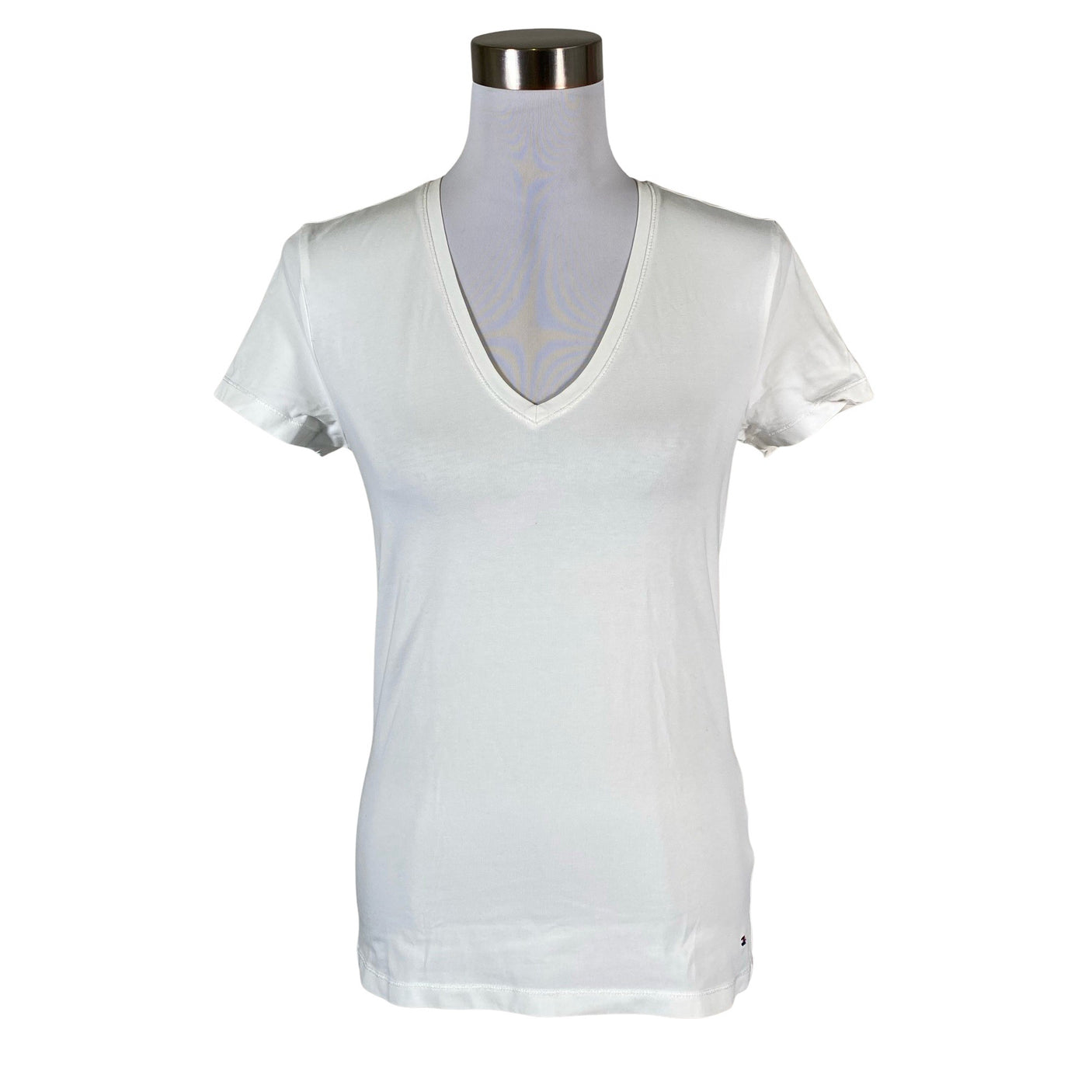 Unisex Tommy Hilfiger - T-särk, suurus 38 - Looduslik valge (1)