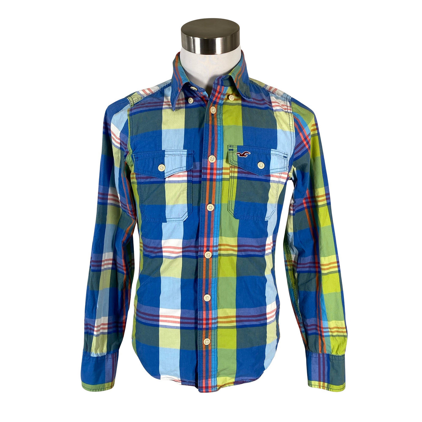 Unisex Hollister - Triiksärk, suurus S - Sinine (1)