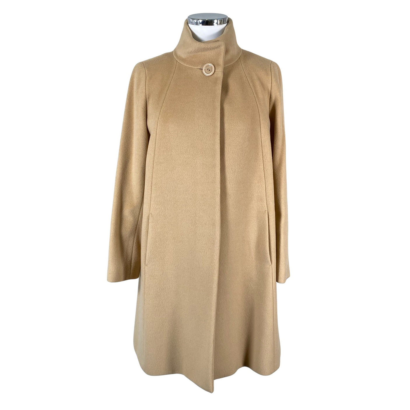 Unisex Erre - Villane mantel, suurus 44 - Beige (1)