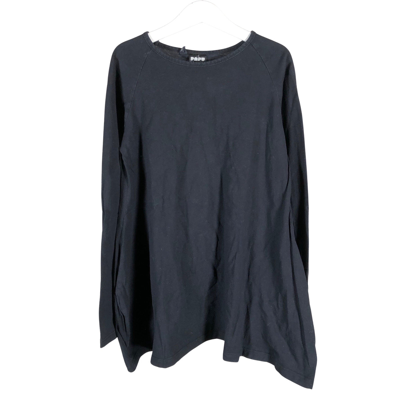 Unisex Papu - Trikotaažist tuunika, suurus 146 - 152 - Must (1)