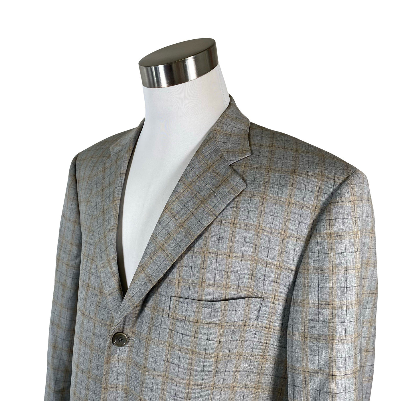 Unisex E. Thomas - Ülikonna pintsak, suurus XXL - Hall (3)