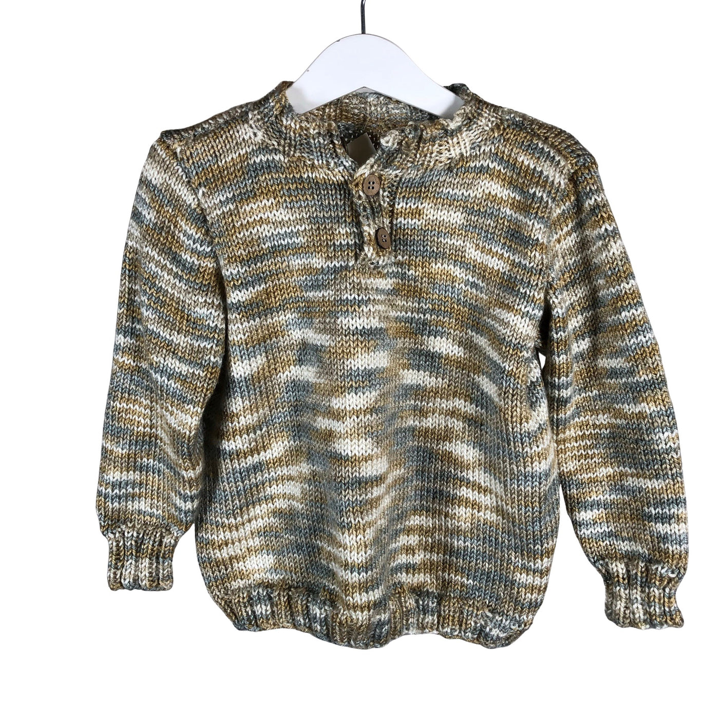 Unisex Handmade - Kampsun, suurus 104 - 110 - Beige (1)