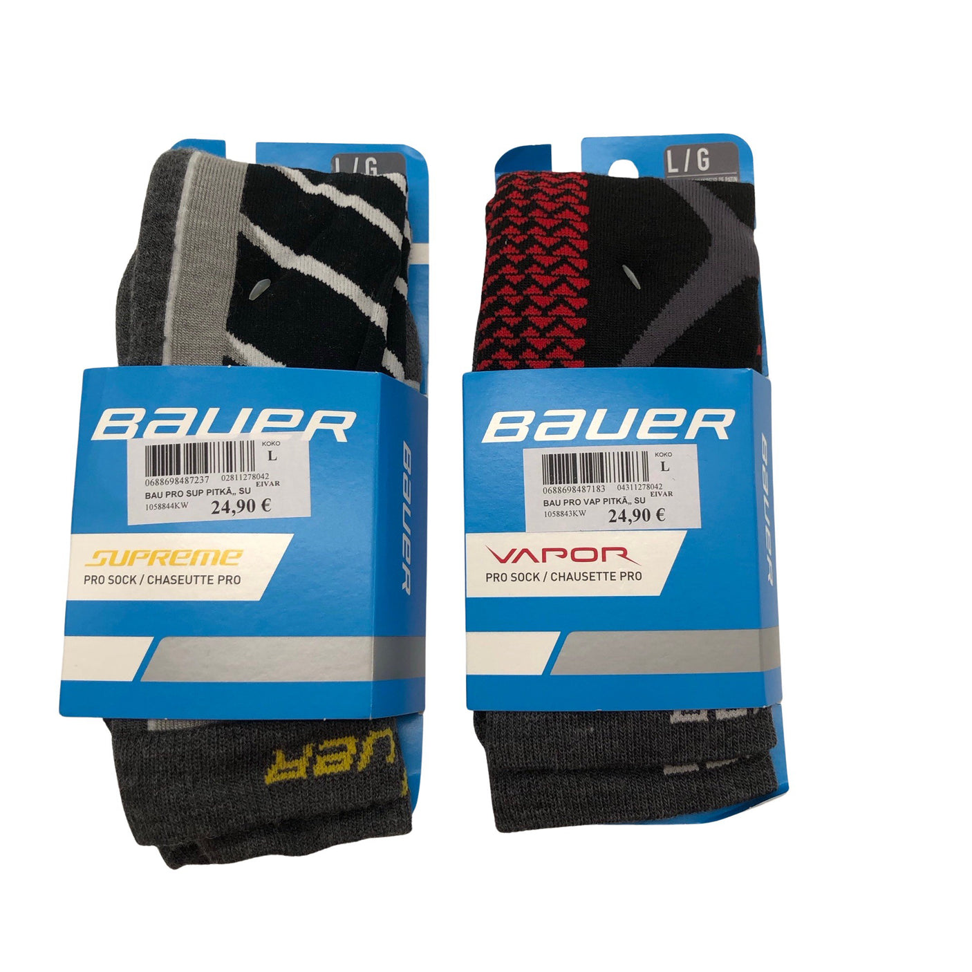 Unisex Bauer - Sokid, suurus 43 - Must (1)