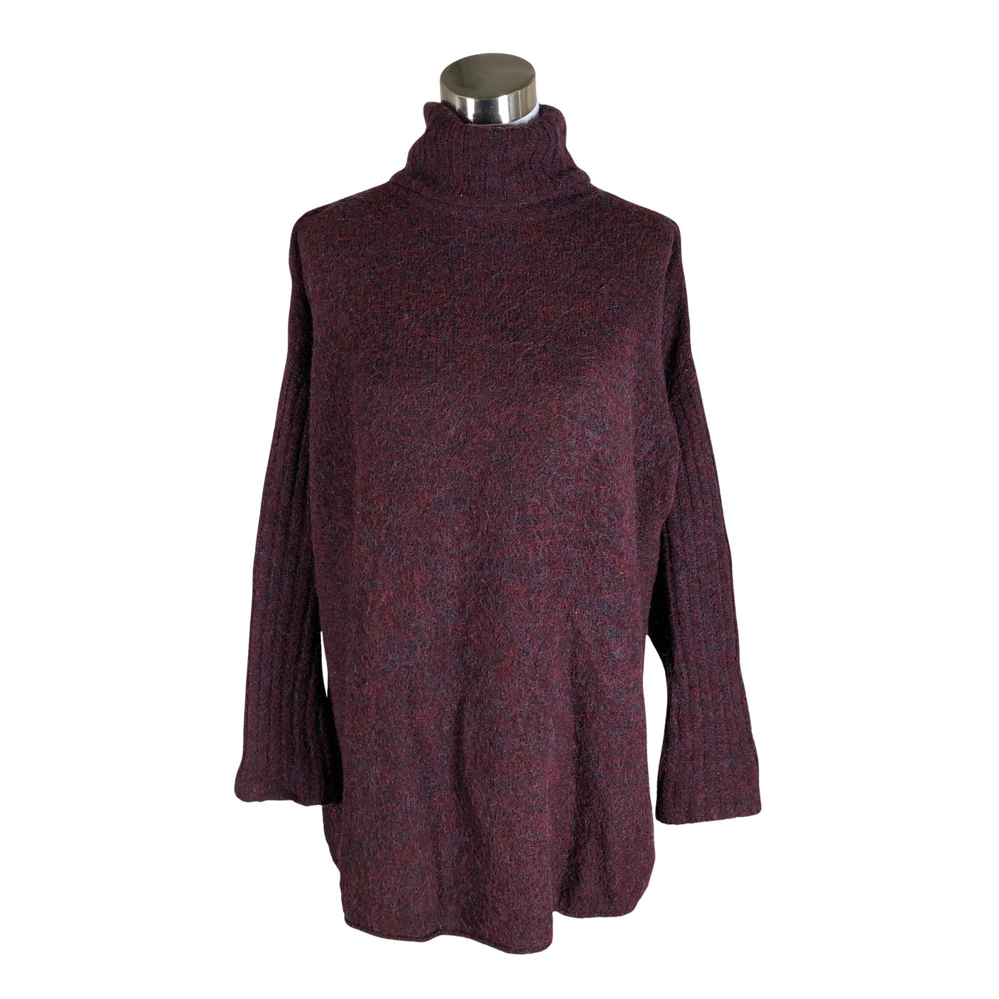 Unisex Minimum - Kootud kleit, suurus 40 - Veinipunane (1)