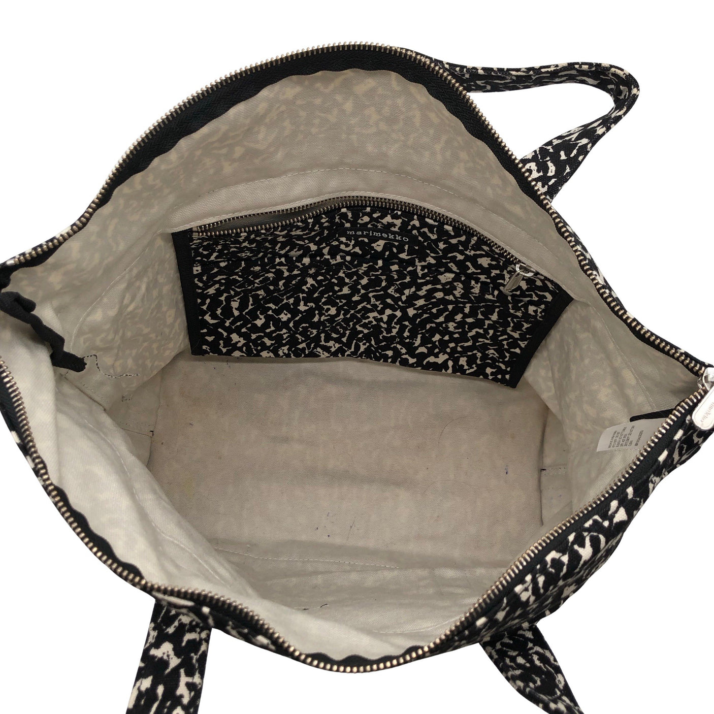 Unisex Marimekko - Käekott, suurus Maxi - Must (2)