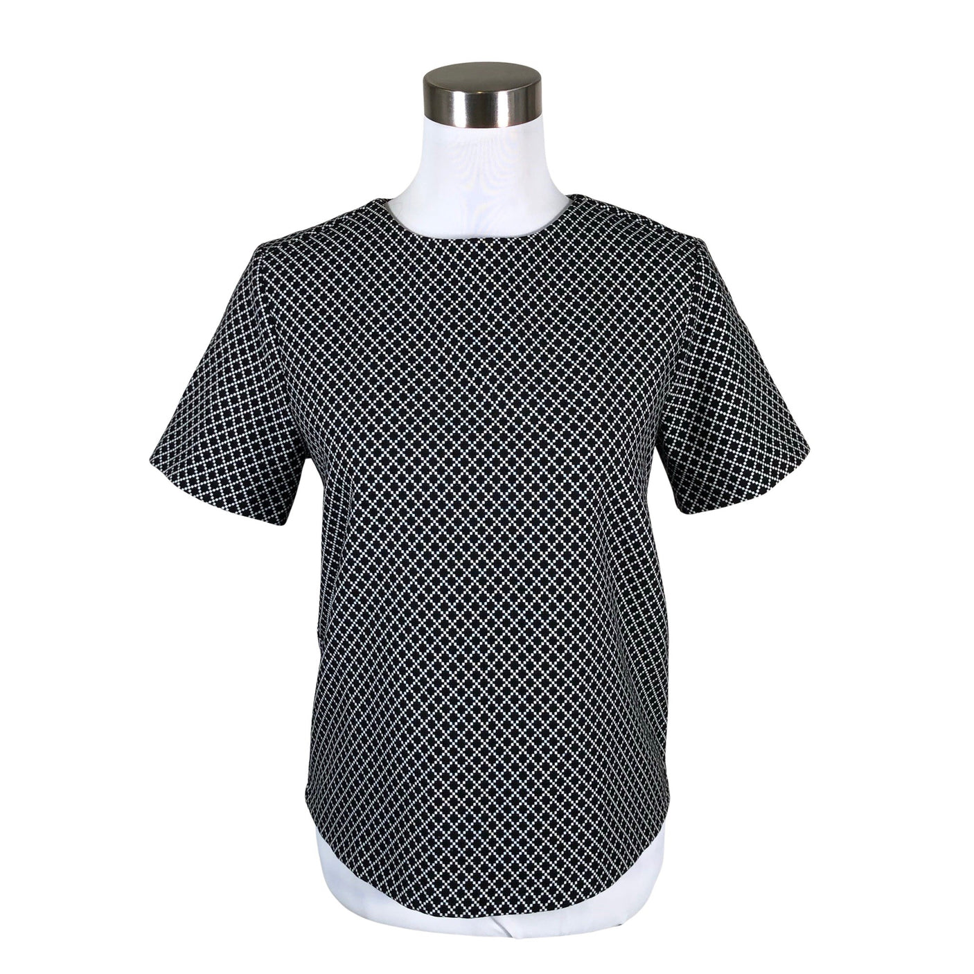 Unisex Opus - Lühikeste käistega pluus, suurus 36 - Must (1)