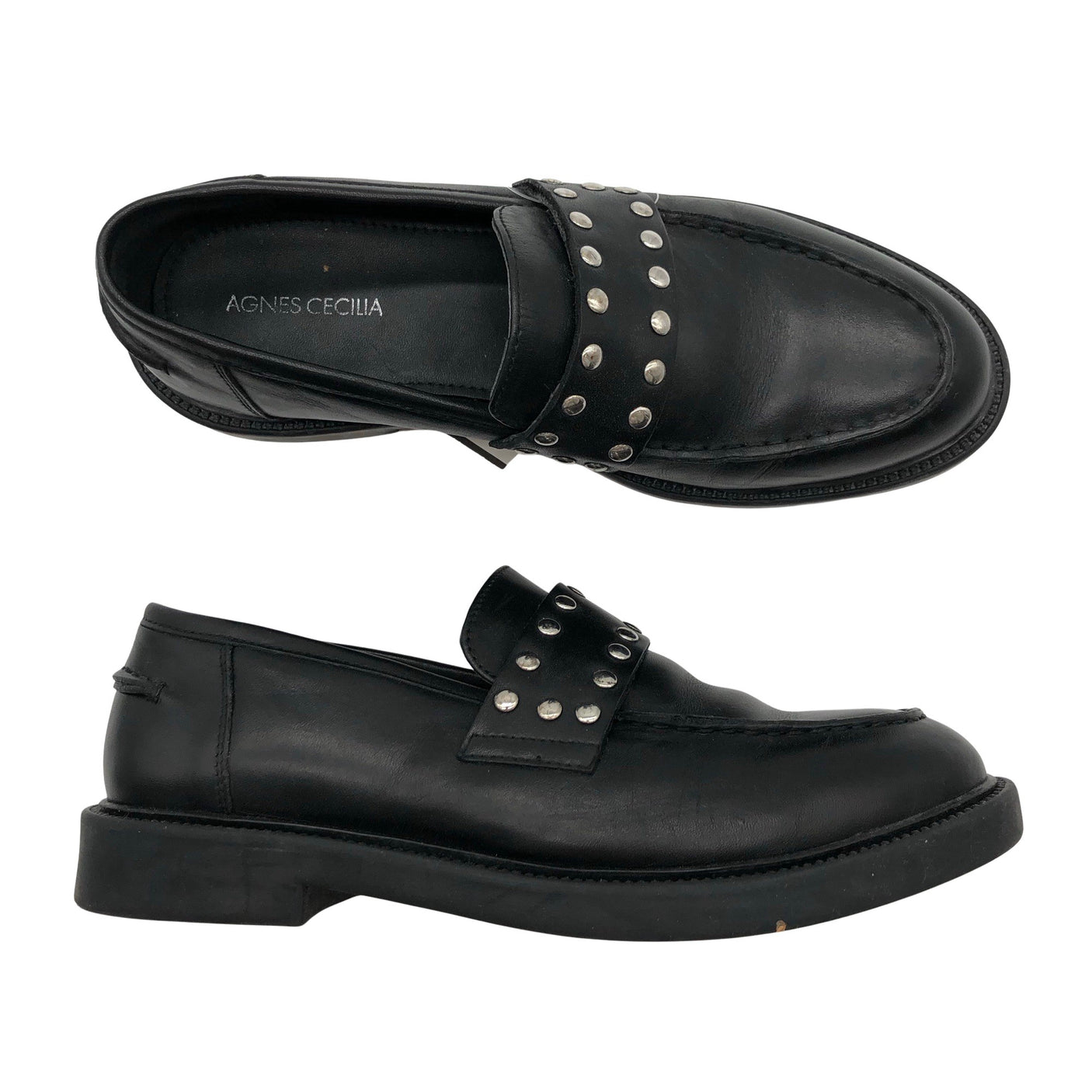 Unisex Agnes Cecilia - Mokassiinid, suurus 40 - Must (1)