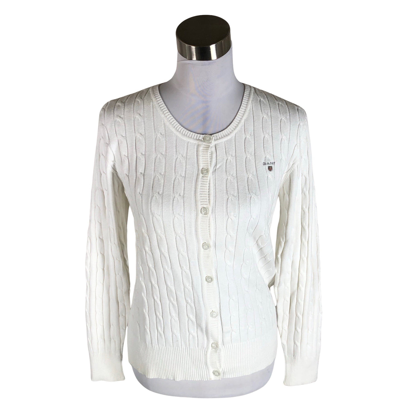 Unisex Gant - Kardigan, suurus 40 - Valge (1)