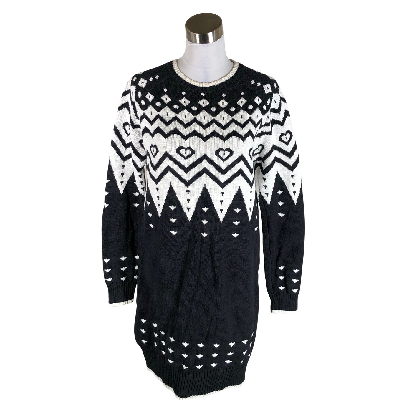 Unisex Luhta - Kootud kleit, suurus 38 - Must (1)