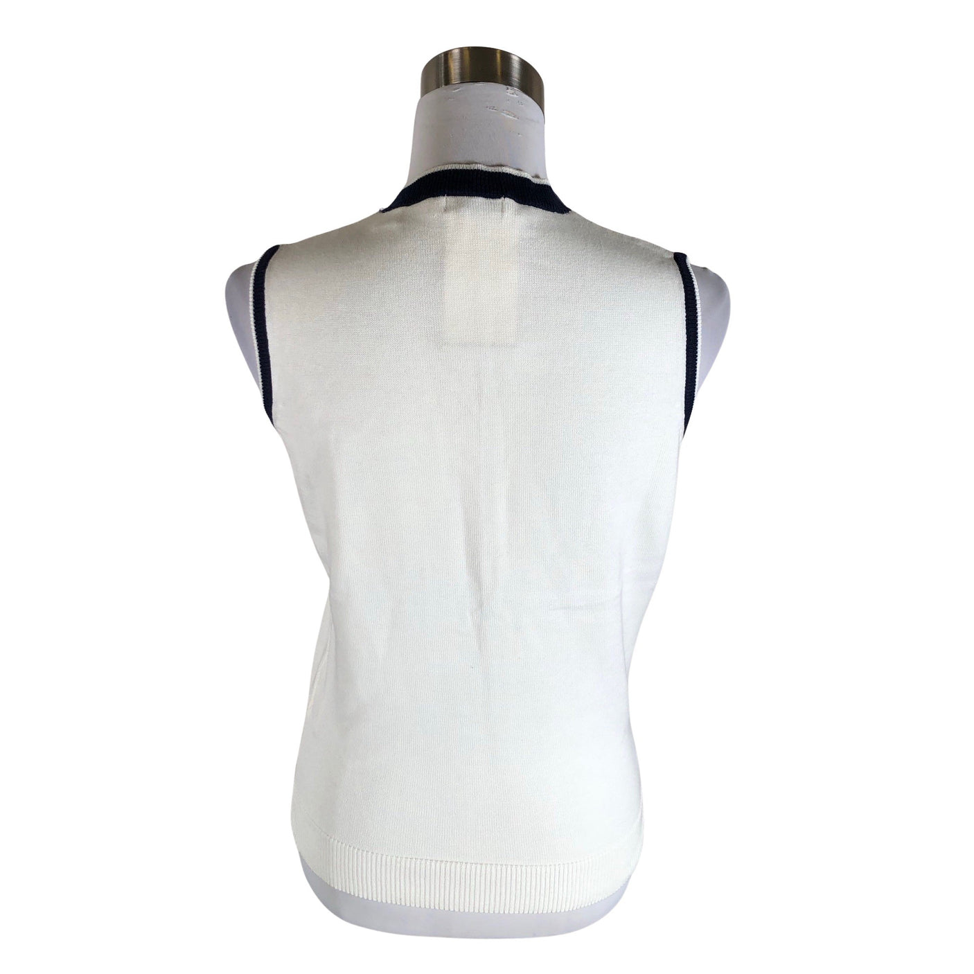 Unisex Green lamb - Kootud vest, suurus 36 - Valge (2)