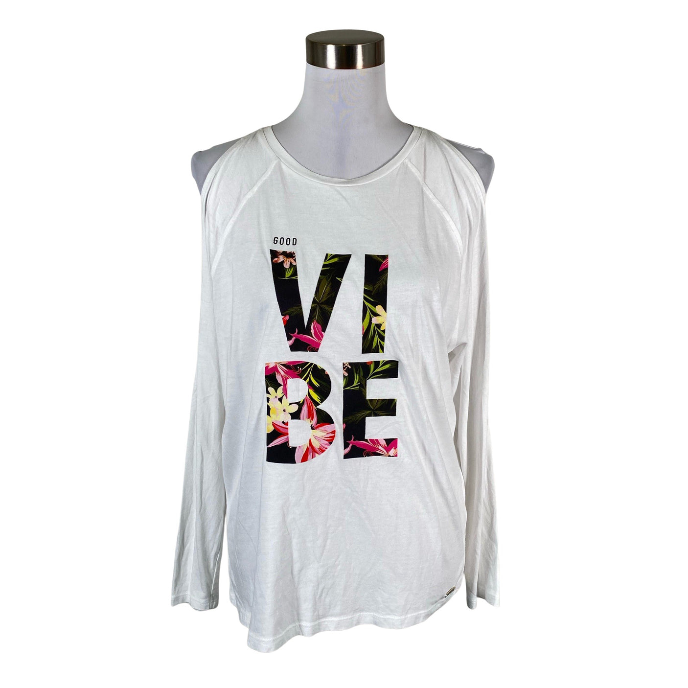 Unisex Guess - Trikotaažist pluus, suurus 38 - Valge (1)