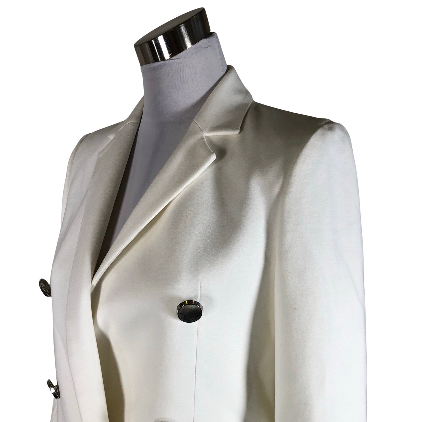 Unisex Andiata - Dressikangast jakk, suurus 36 - Valge (3)